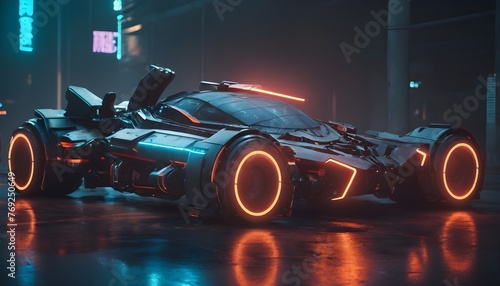 the concept art of the supercar