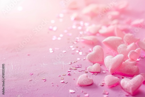 beautiful lightweight pink background for Valentine's Day