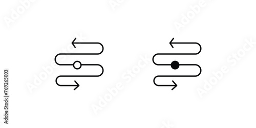 dependencies icon with white background vector stock illustration