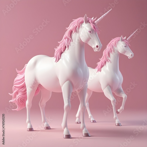 The pink unicorn