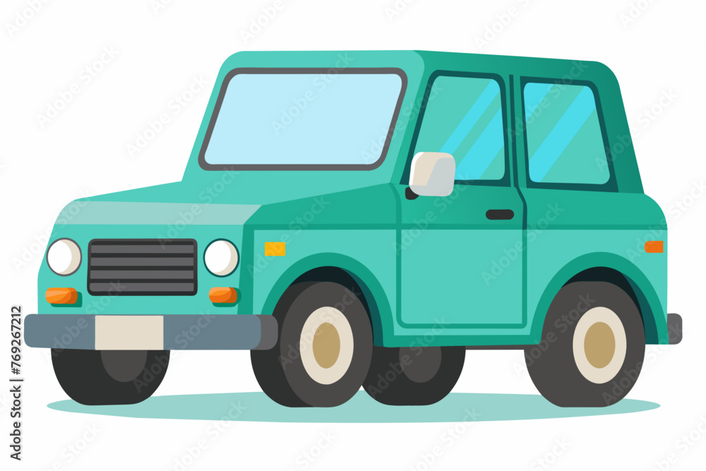 suv coupe car vector illustration suv coupe car vector illustration