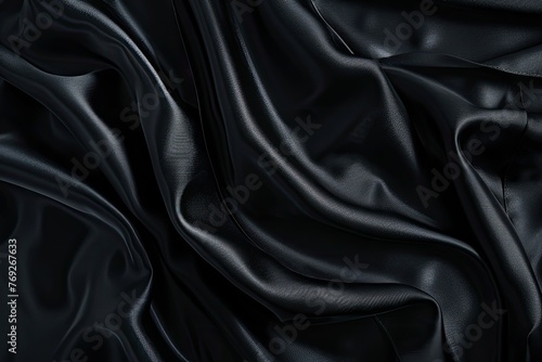 A smooth matte black background