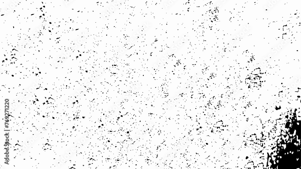 Abstract grunge texture dust particle and dust grain on white background. dirt overlay or screen effect use for grunge and vintage image style.