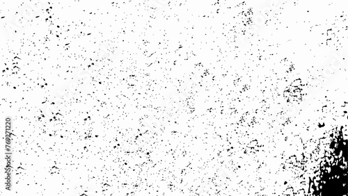 Abstract grunge texture dust particle and dust grain on white background. dirt overlay or screen effect use for grunge and vintage image style.