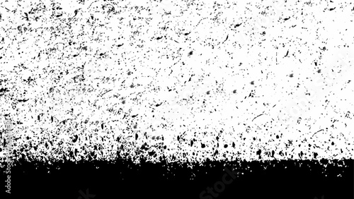 Abstract grunge texture dust particle and dust grain on white background. dirt overlay or screen effect use for grunge and vintage image style.