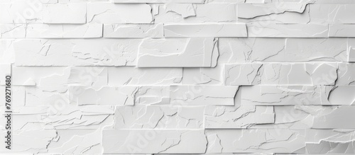 White Textured Wall Background.