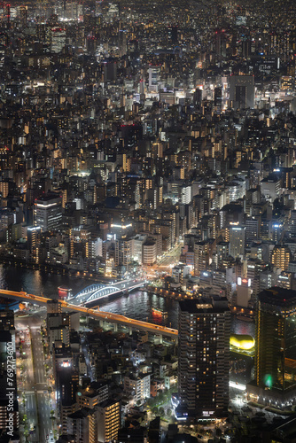 Tokyo Skyline at night © Christian