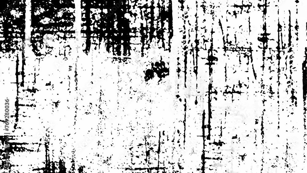 Urban Background Texture Vector. Dust Overlay Distress Grainy Grungy Effect. Distressed Vector Illustration. Isolated Black on White Background.