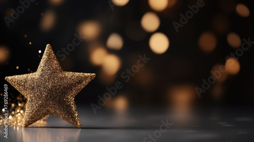 A glistening star symbolizing new beginnings