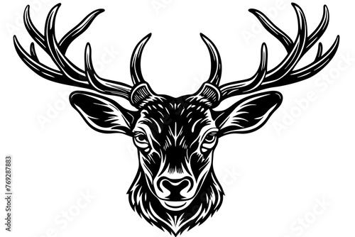 deer-head-vector-illustration 