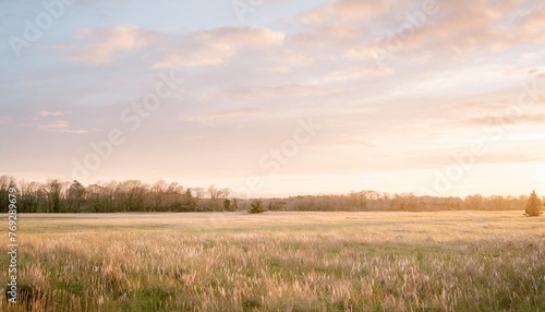 spring early morning easter background with copy space #769289679