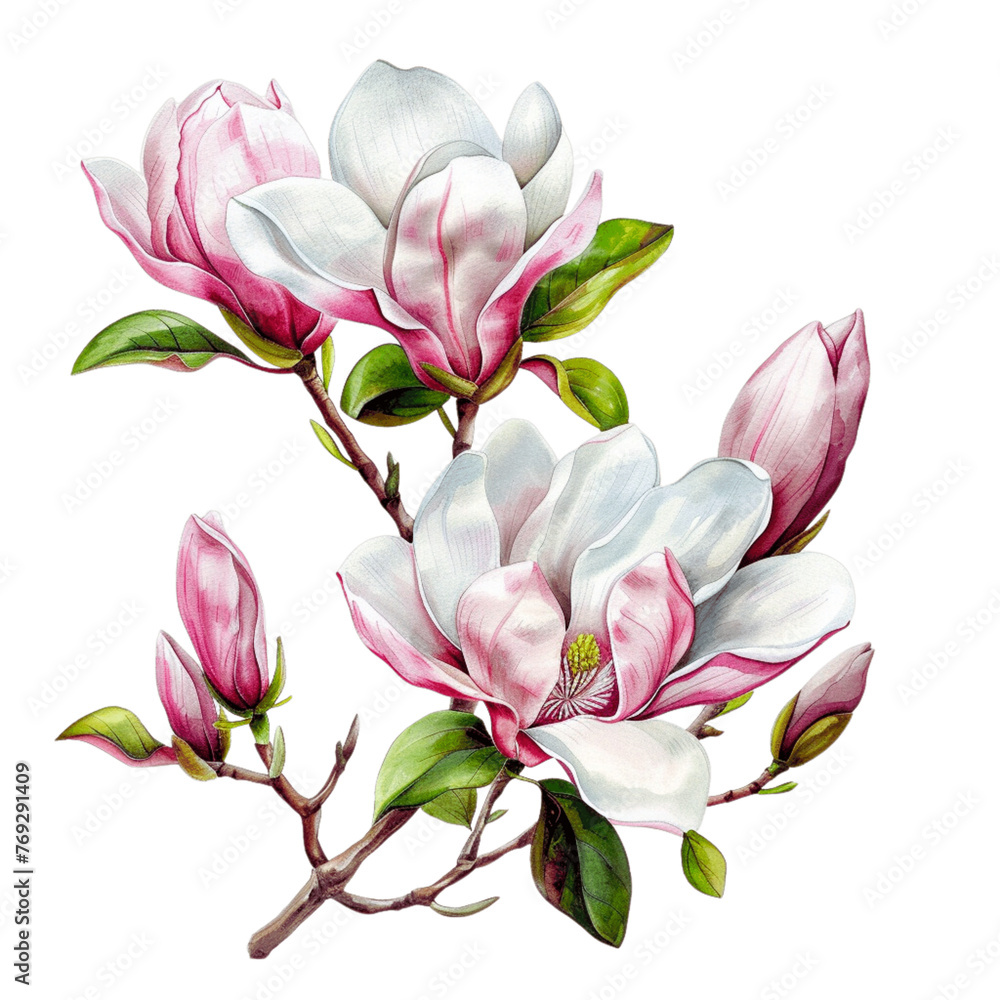 Fototapeta premium MAGNOLIA BLOSSOM - 1