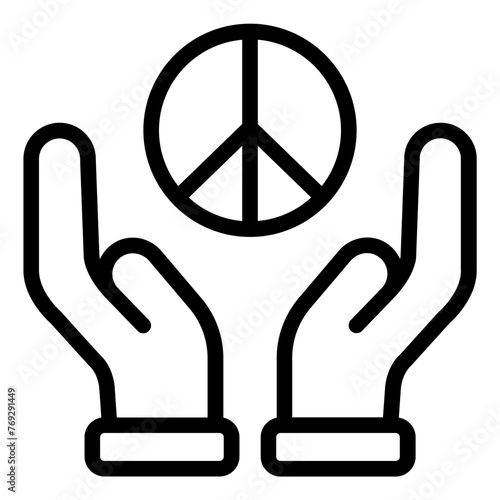 Peace Gesture icon