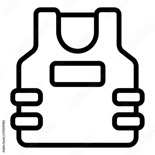 Bulletproof Vest icon