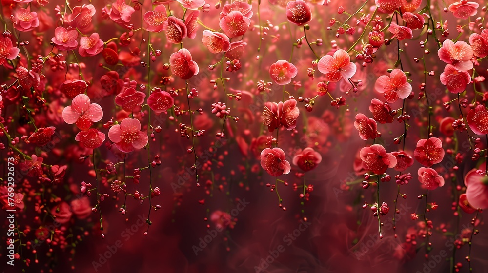 Digital chinese art style traditional abstract graphics poster web page PPT background with generative Digital chinese art style traditional abstract graphics poster web page PPT background with generative