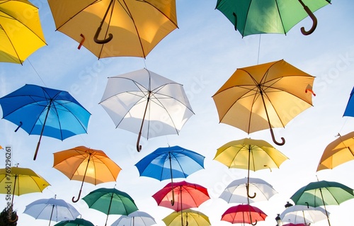 Rainy Day Romance: Dancing Under the Beautiful Umbrella's Protective Embrace 