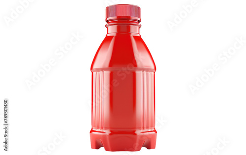 Artificial Tomato Paste Vessel isolated on transparent Background photo