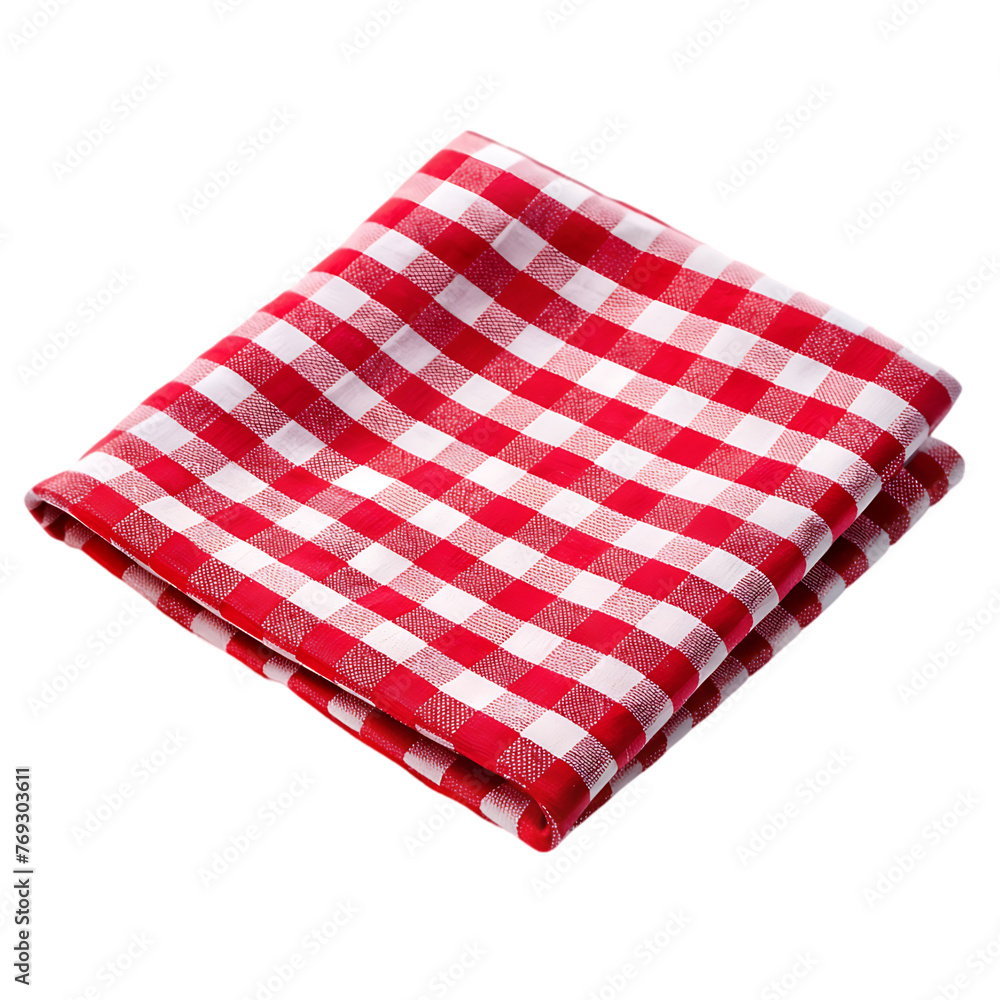 tablecloth isolated with clipping path. tablecloth isolated with clipping path.