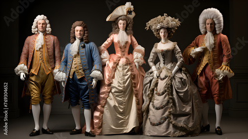 A Glimpse into the Extravagance: 18th Century Aristocratic Fashion