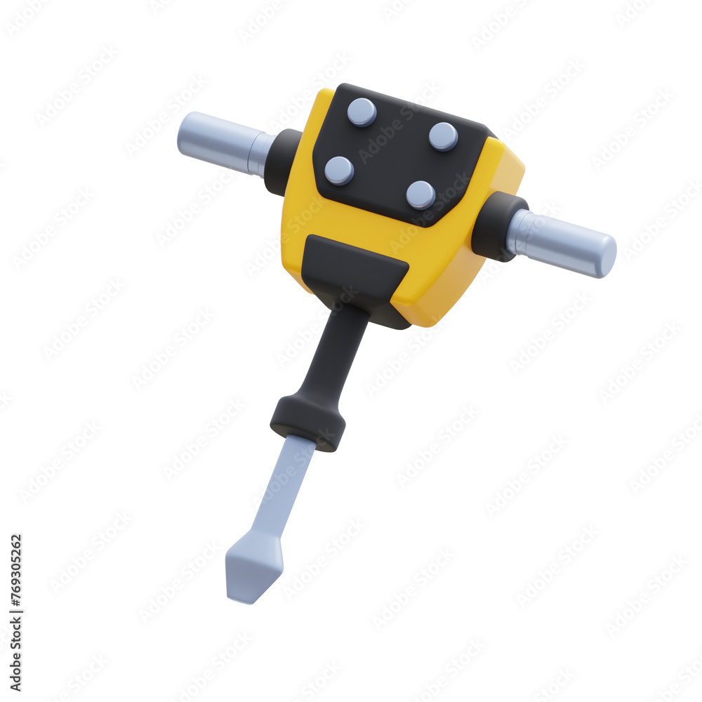 Construcy - Building & Construction 3D Icon Set Construcy - Building & Construction 3D Icon Set