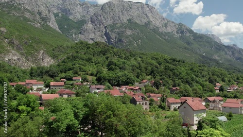 Wallpaper Mural Old beautiful village in the mountain Torontodigital.ca