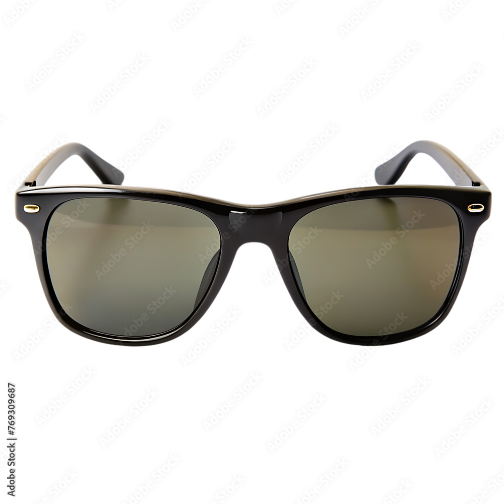 black sunglasses on transparent background black sunglasses on transparent background