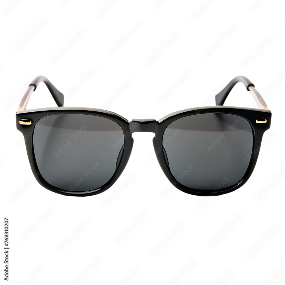 black sunglasses on transparent background black sunglasses on transparent background