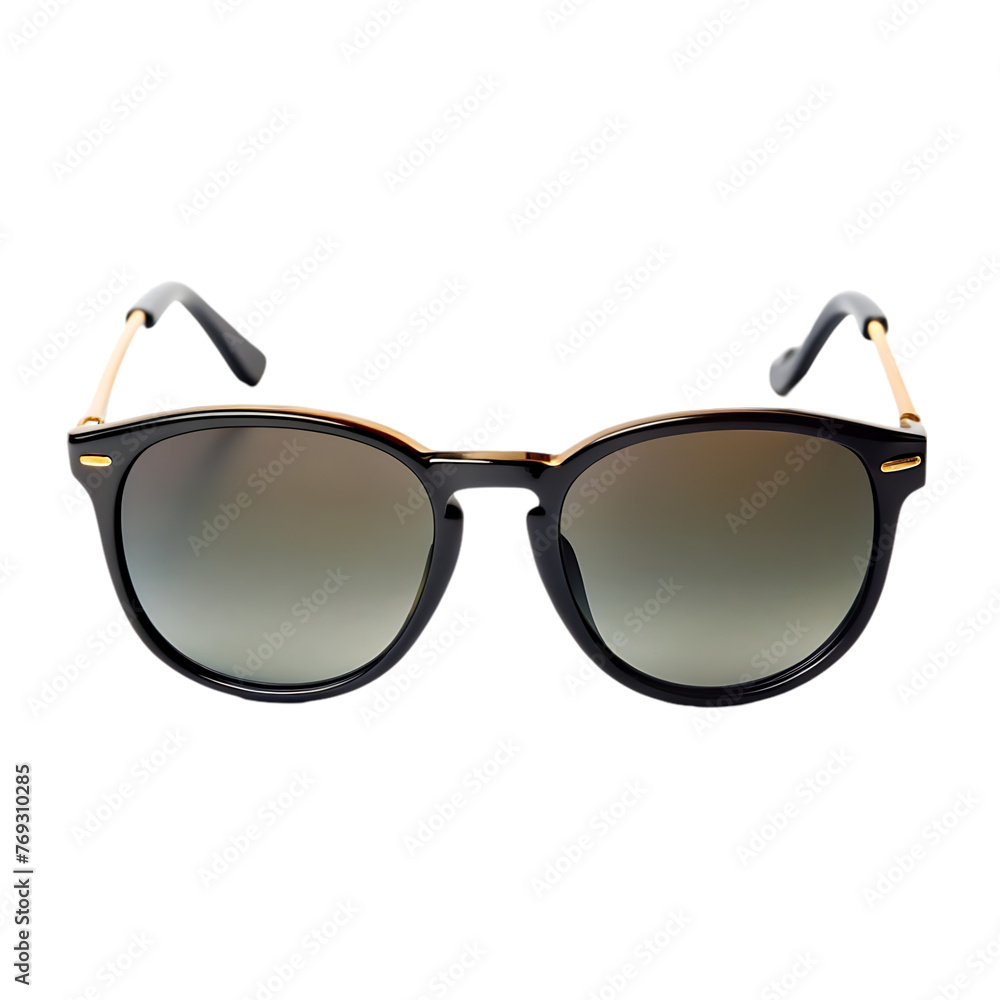 black sunglasses on transparent background black sunglasses on transparent background