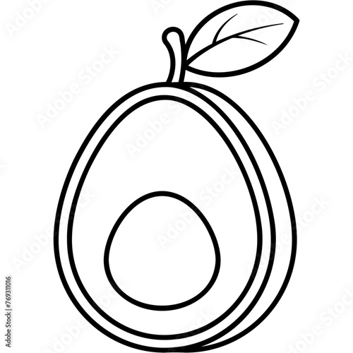 Avocado Icon