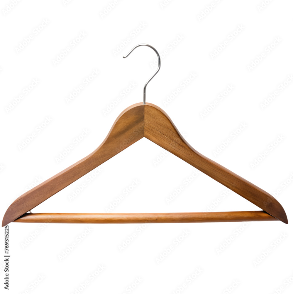 clothes hanger on white background clothes hanger on white background