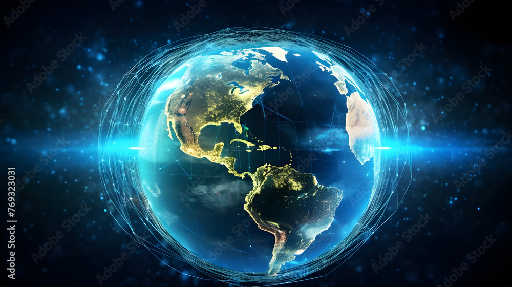 digital world, centered on America, enables global connectivity, high-speed data transfer, cyber technology, information exchange, and international communication. digital world, centered on America, enables global connectivity, high-speed data transfer, cyber technology, information exchange, and international communication.