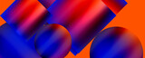 Concept of neon color fluid liquid gradients shapes. Vector Illustration For Wallpaper, Banner, Background, Card, Book Illustration, landing page