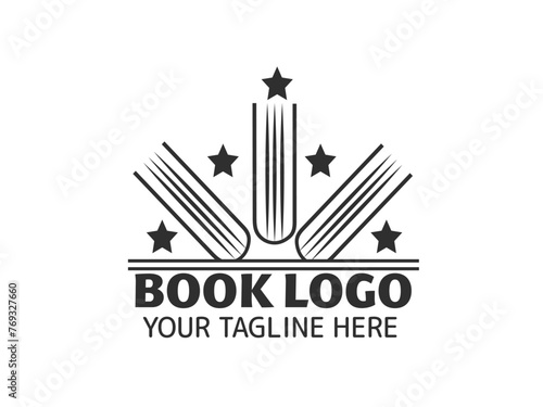 Book Logo Design, Logos for Book Lovers, Bookish Logo Design Collection, Artistic Logos for Literary Brands, Elegant Book Logo Creations, Symbolic Logos for Publishing Houses, Logo Designs