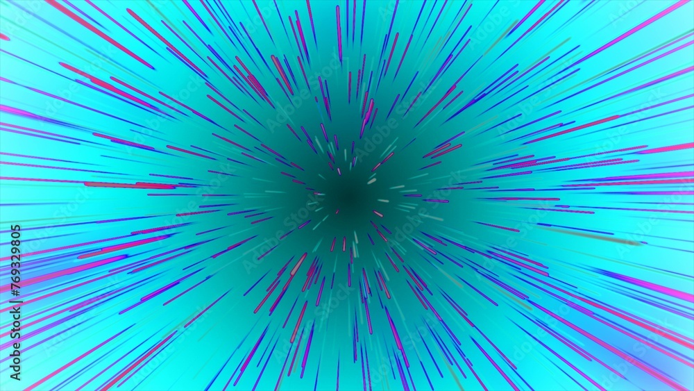 Abstract radial zoom surface of blurred multi color tunnel on white background. Wormhole space tunnel abstract. multi color abstract radial lines geometric background. Abstract radial zoom surface of blurred multi color tunnel on white background. Wormhole space tunnel abstract. multi color abstract radial lines geometric background.