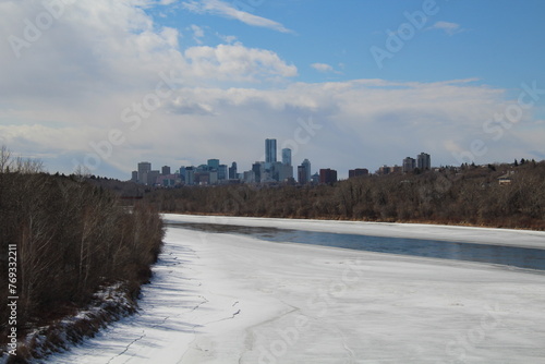 winter in the city, Capilano Park, Edmonton, Alberta