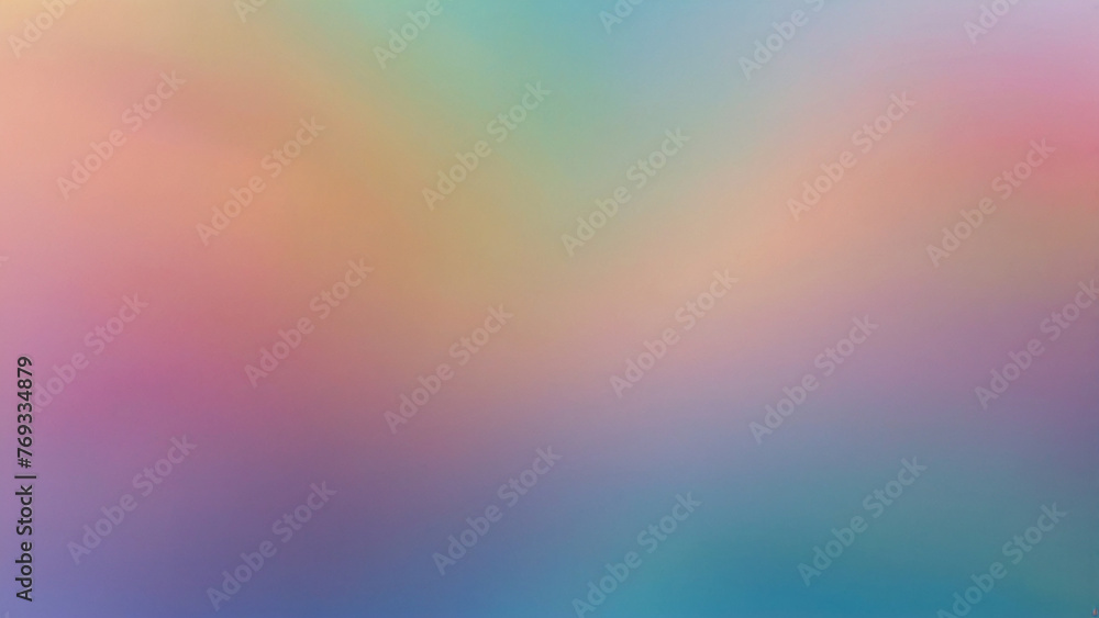 Obraz premium gradient pastel holographic background