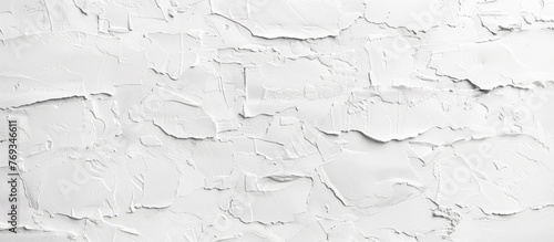 White Textured Wall Background.