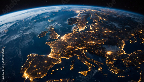 Europe from space 