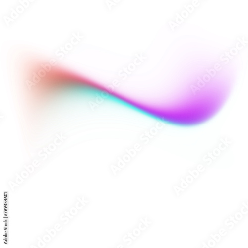 Blue and Purple Light Leak Blur Illustration 