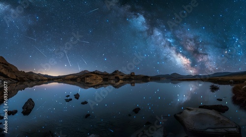 Cosmic Wonders: Starry Night Landscapes