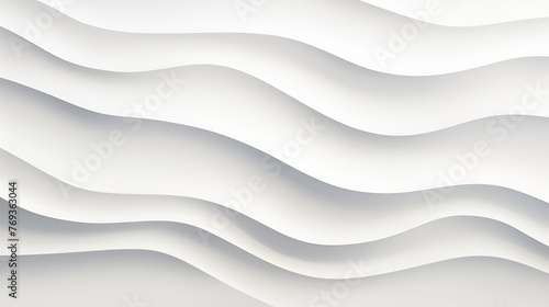 White panel wavy seamless texture White Paper Texture Background with Unique Design wavy smooth light white pattern on a white background, softness and soft whitish shade