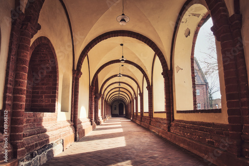 Lehnin Monastery in Brandenburg - Cloister - Church - Abbey - Germany - Religion - Kloster