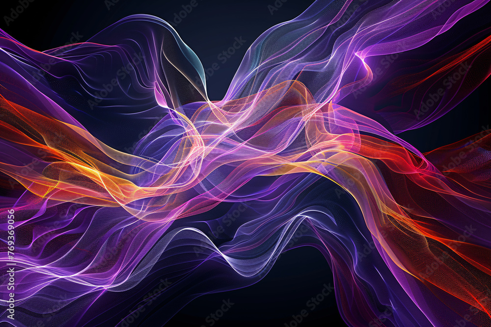 abstract background with smoke gradient