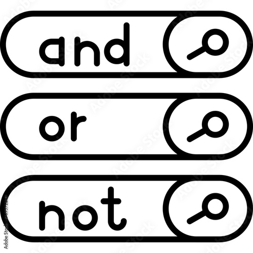 Boolean Search Icon