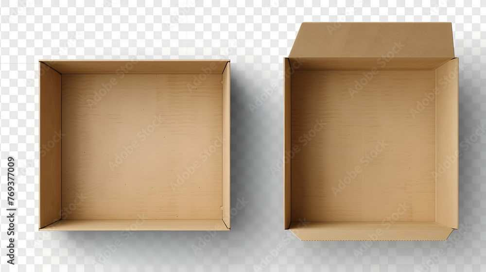 Fototapeta premium empty box , generative ai