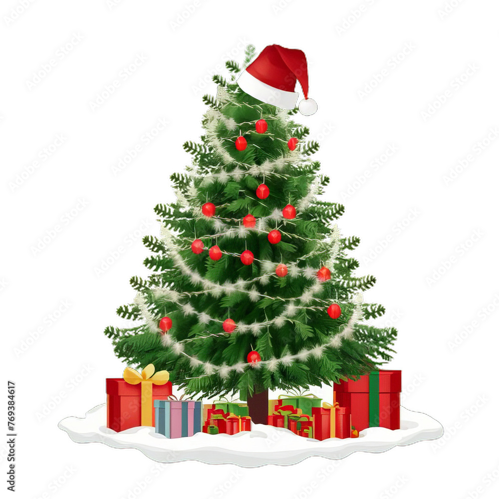 christmas tree with gift boxes christmas tree with gift boxes