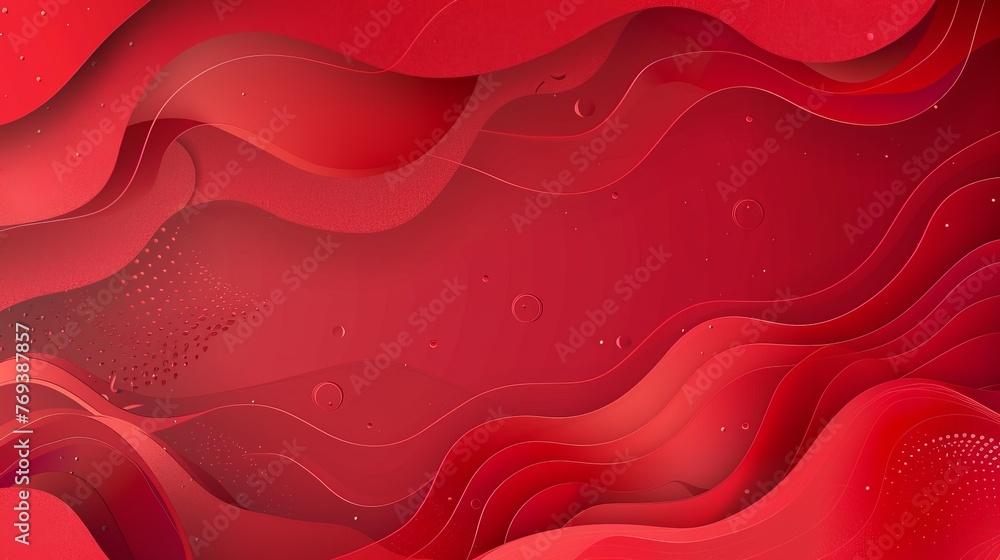 Vibrant abstract red technology modern background design with ...