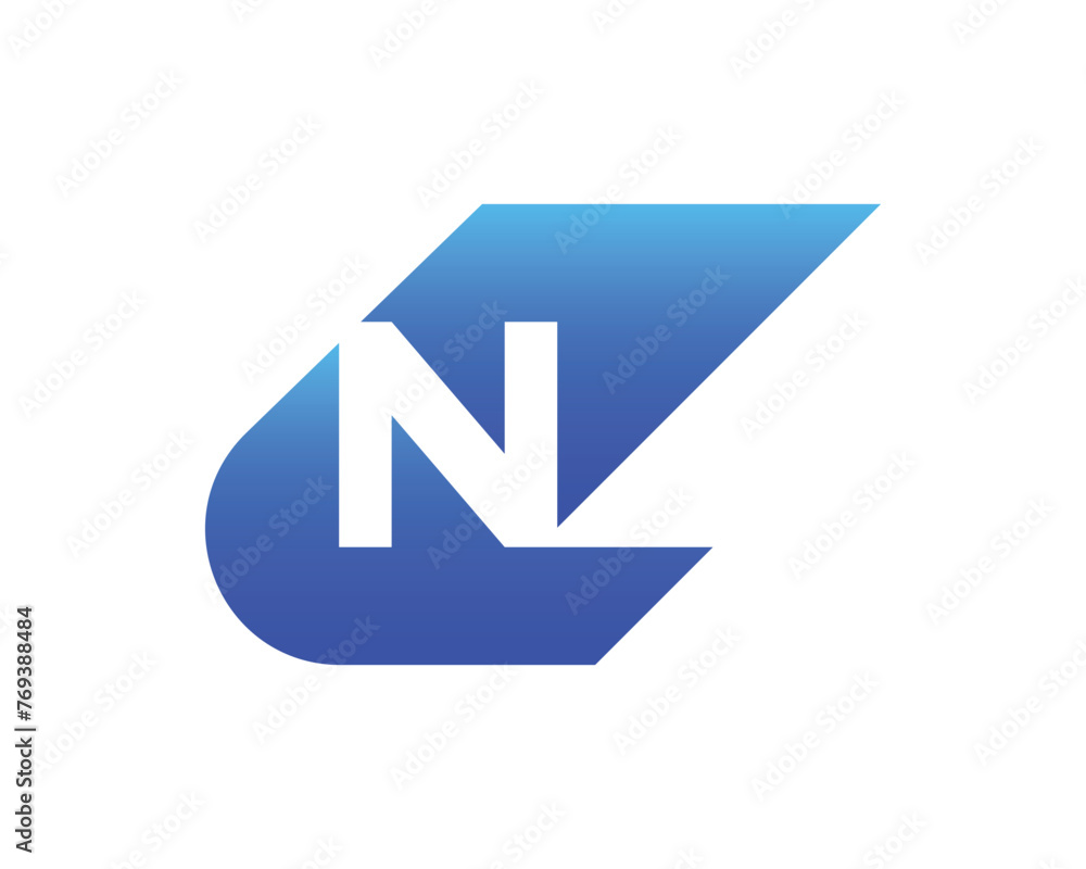 abstract n arrow logo vector design template abstract n arrow logo vector design template
