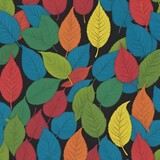 Tropical leaves. Seamless cute pattern with beautiful plants for decorative textiles, fashion fabrics
