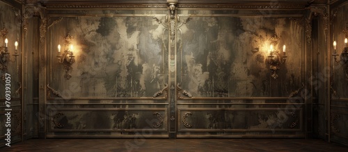 Classic wallpaper backdrop